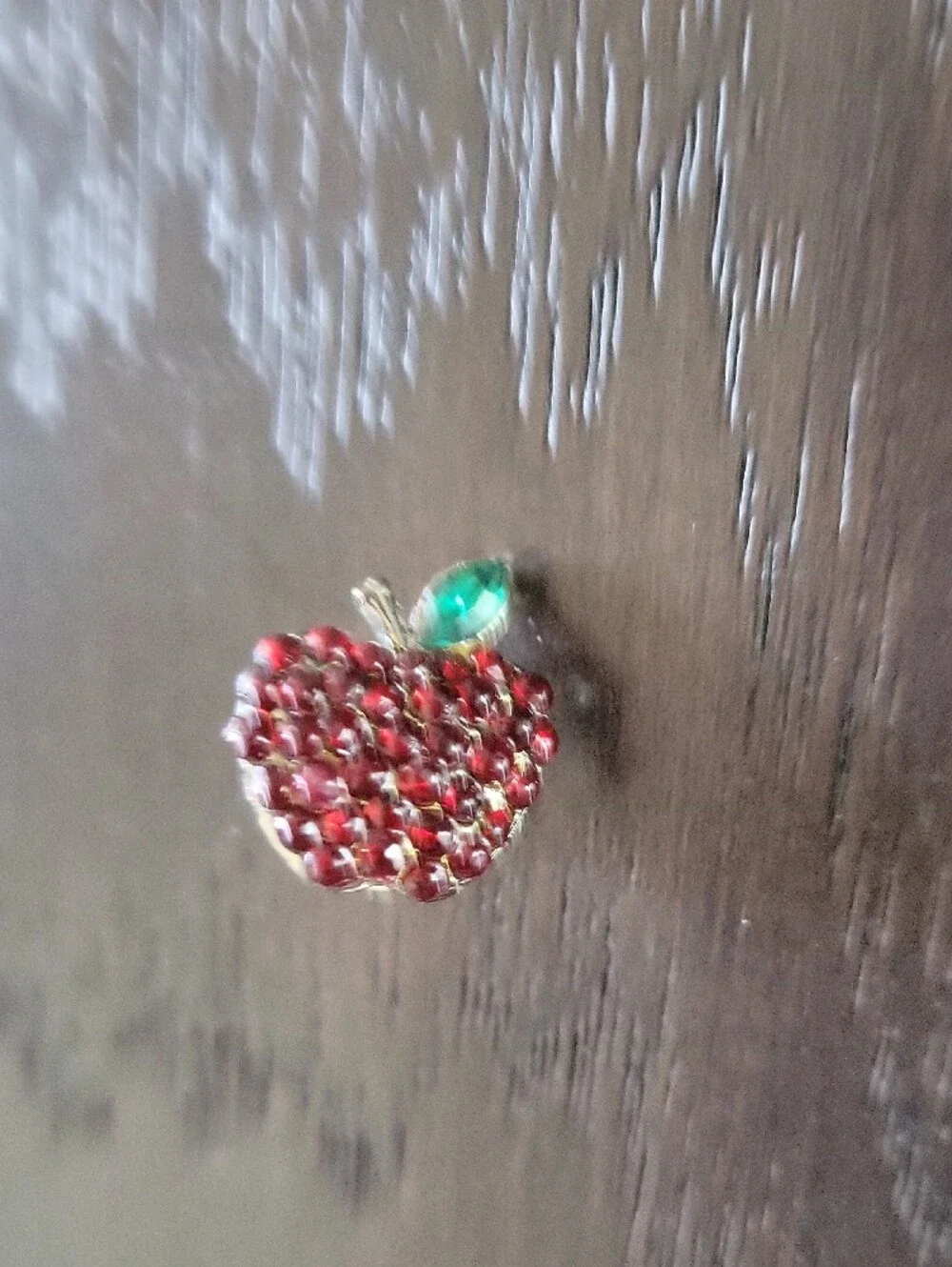 Assorted Enamel Pin Lot - Red Apple, American Flag, Clover & Berry